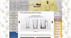 Desktop Screenshot of fermentationriot.com